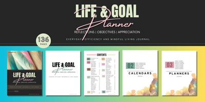 Unleash Your Best Self in 2024 with the 2024 Life & Goal Planner: A Must-Have Printable!
