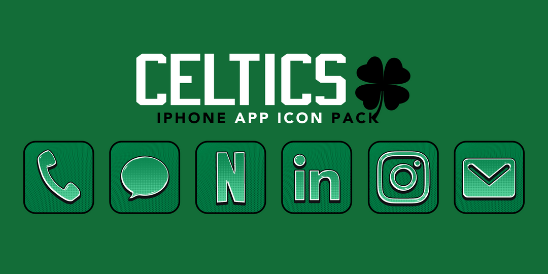 Celebrate the Boston Celtics' 18th NBA Championship Win with Our App Icon Theme