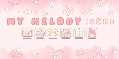 Transform Your iPhone's Home Screen with the My Melody Icon Theme