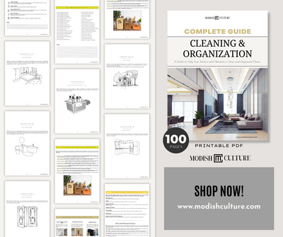 Complete Guide to Cleaning & Organization | PRINTABLE PDF