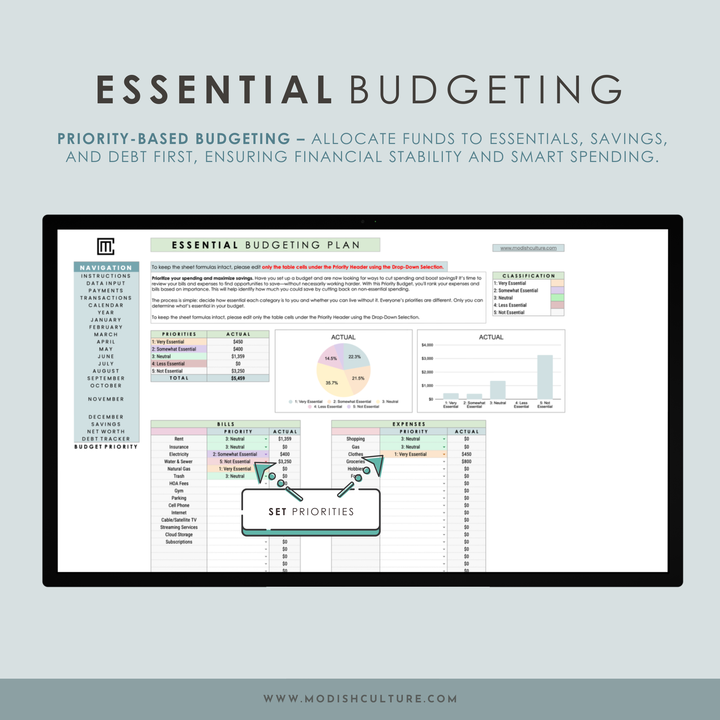 Complete Yearly Finance Planner BUNDLE | Google Sheets TEMPLATE