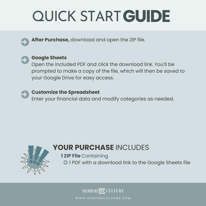Complete Yearly Finance Planner BUNDLE | Google Sheets TEMPLATE