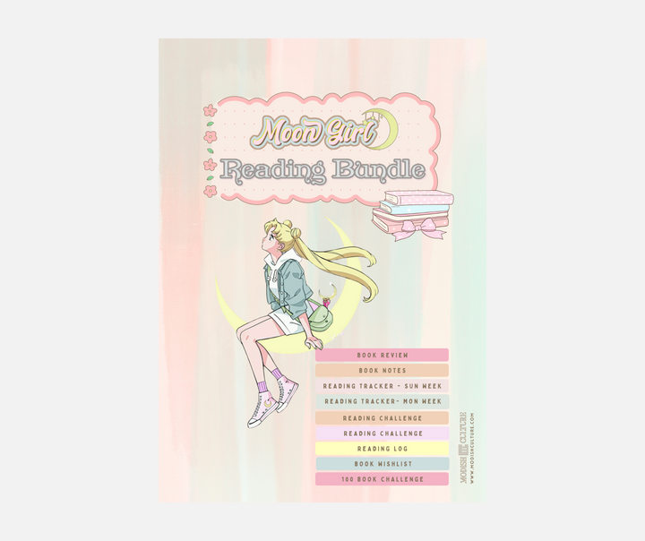 Moon Girl Reading Bundle | PRINTABLE PDF