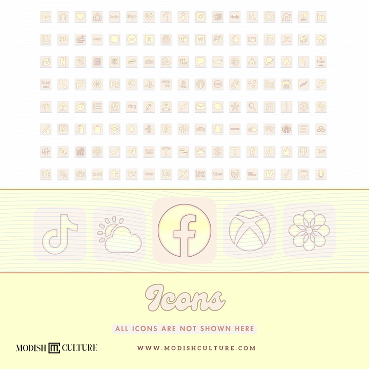 Peachy Pastel App Icon Theme