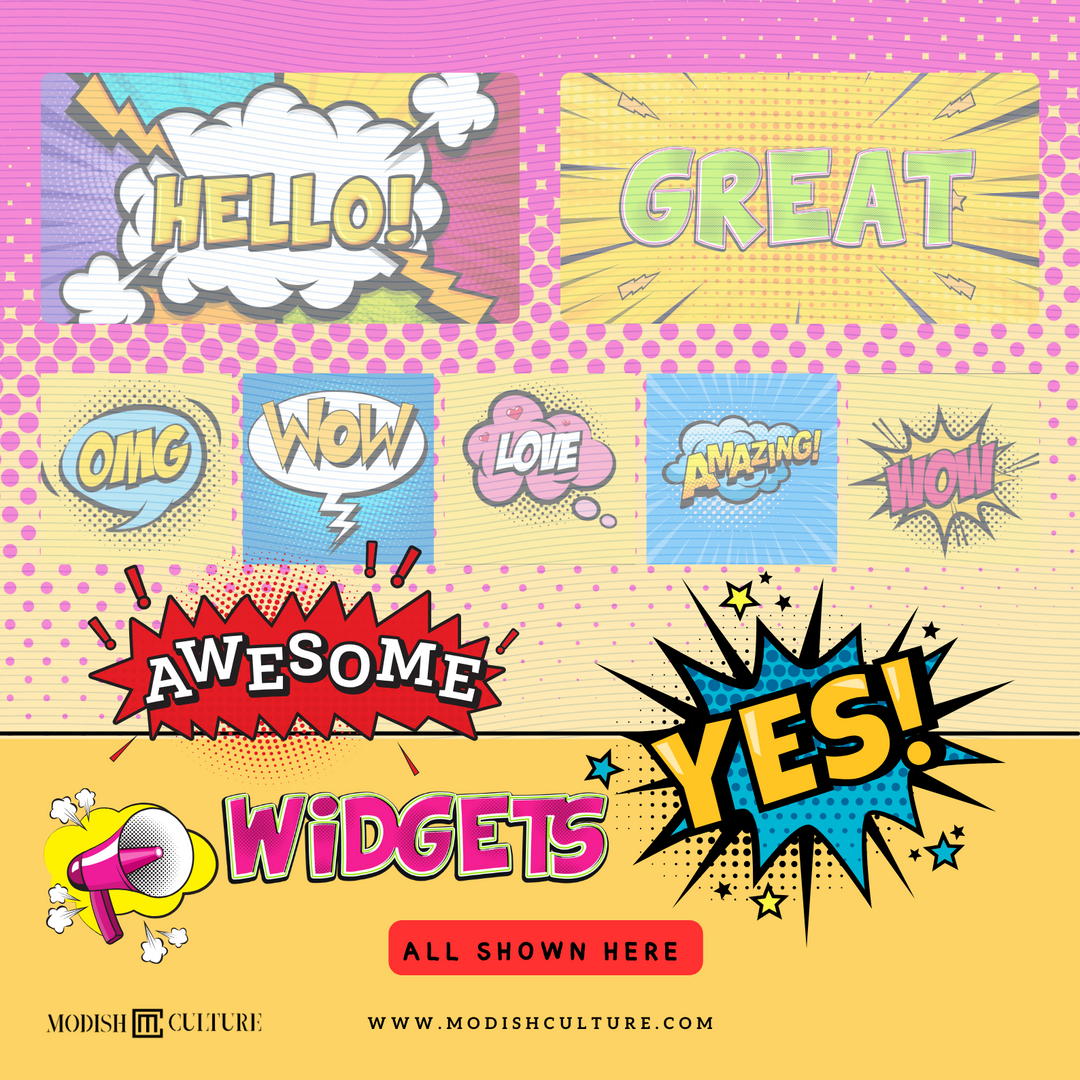 Pop Art Splash iPhone App Icon Theme | iOS14+