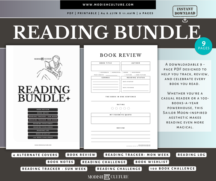 Reading Bundle | PRINTABLE PDF