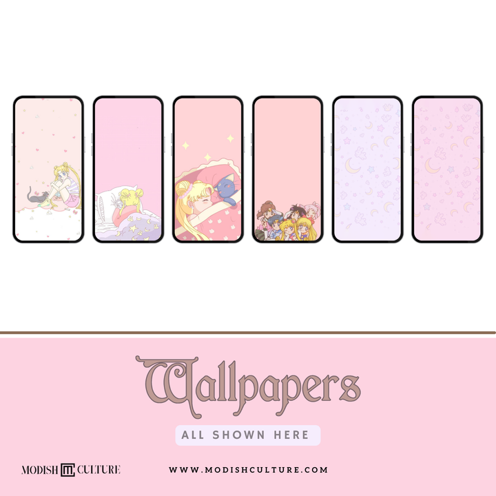 Sailor Moon iPhone App Icon Pack