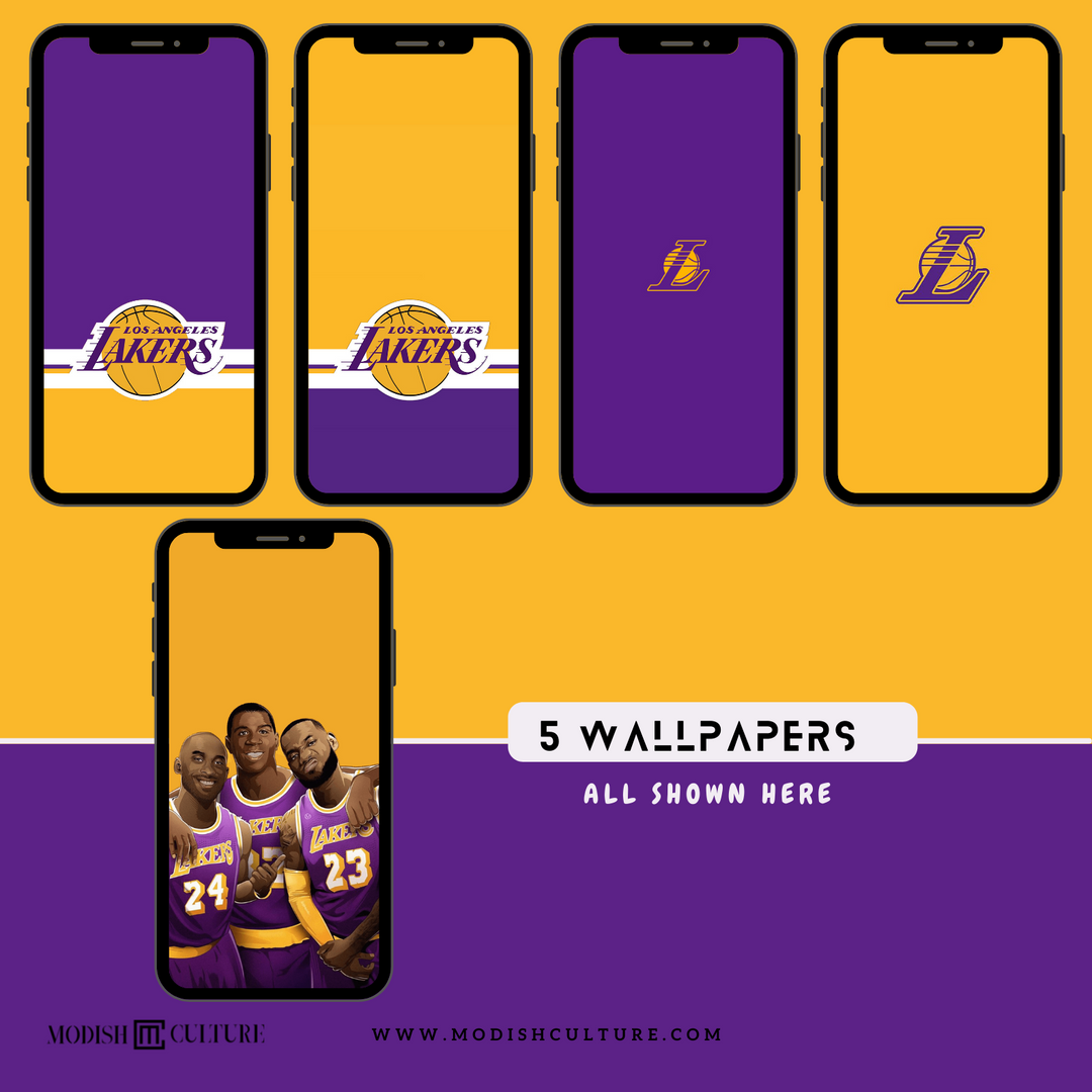 Lakers iPhone App Icon Theme for iOS14+