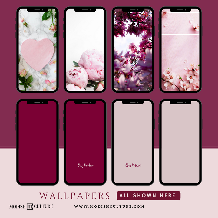Pink Rose iPhone App Icon Theme