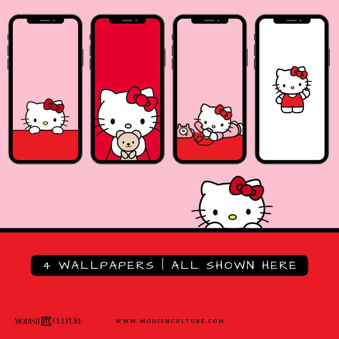 Red Kitty iPhone iOS14+ App Icon Theme