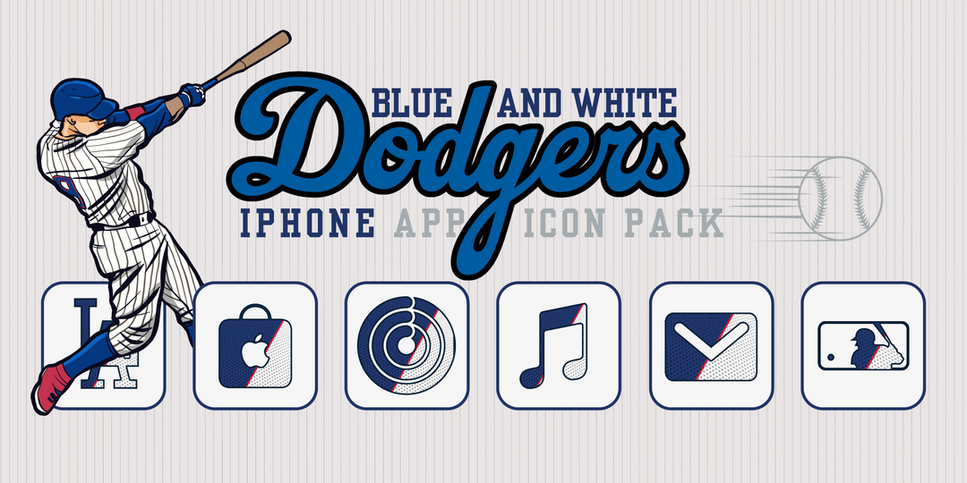 Celebrate the Dodgers' 2024 World Series Win with the Ultimate Icon Pack!