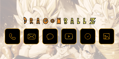 Power up your iPhone with this Dragon Ball Z iPhone Icon App Theme! 🐉✨