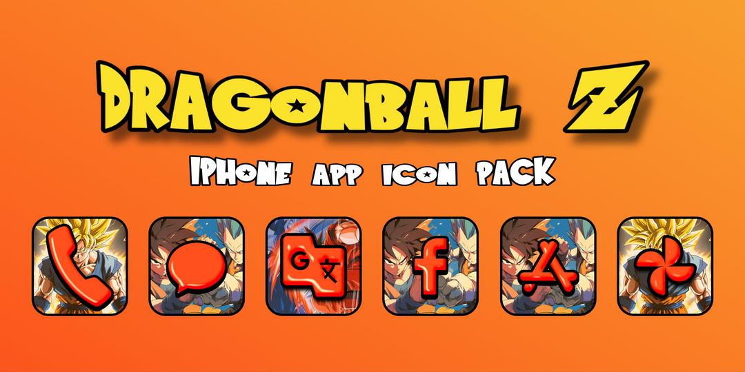 Unleash Your Inner Saiyan: Customize Your Phone with the Dragon Ball Z Icon Pack