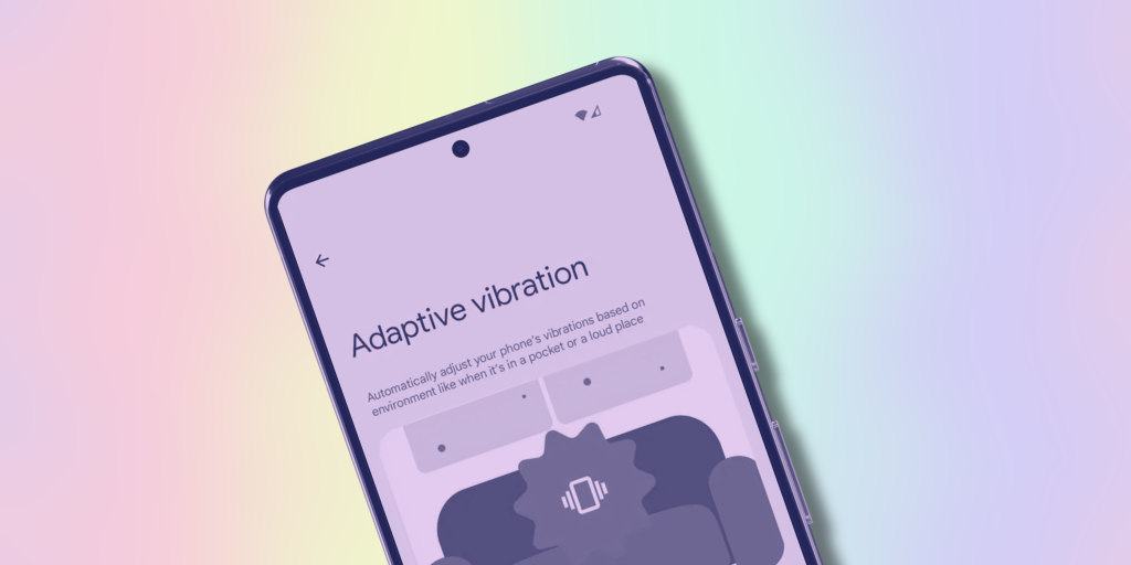 How to Turn on the Adaptive Vibration Feature