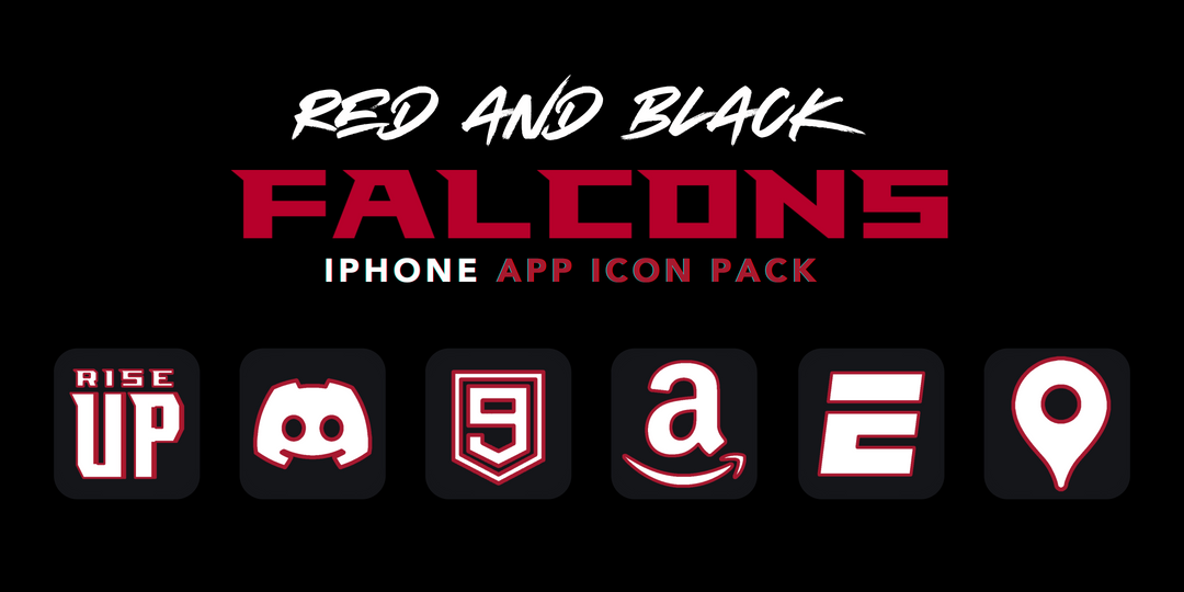 Rise Up, Dirty Birds! Personalize Your Phone with the Atlanta Falcons App Icon Theme