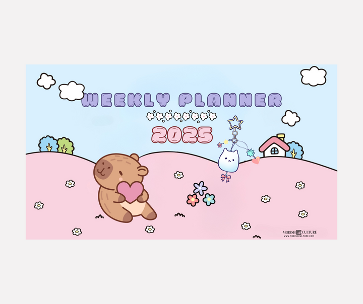 2025 KAWAII Weekly Planner | PRINTABLE PDF