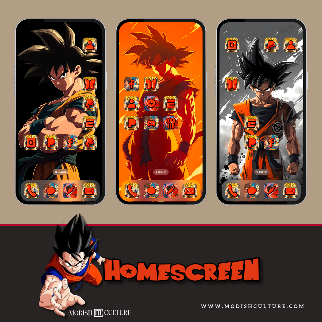 Dragonball Z App Icon Theme