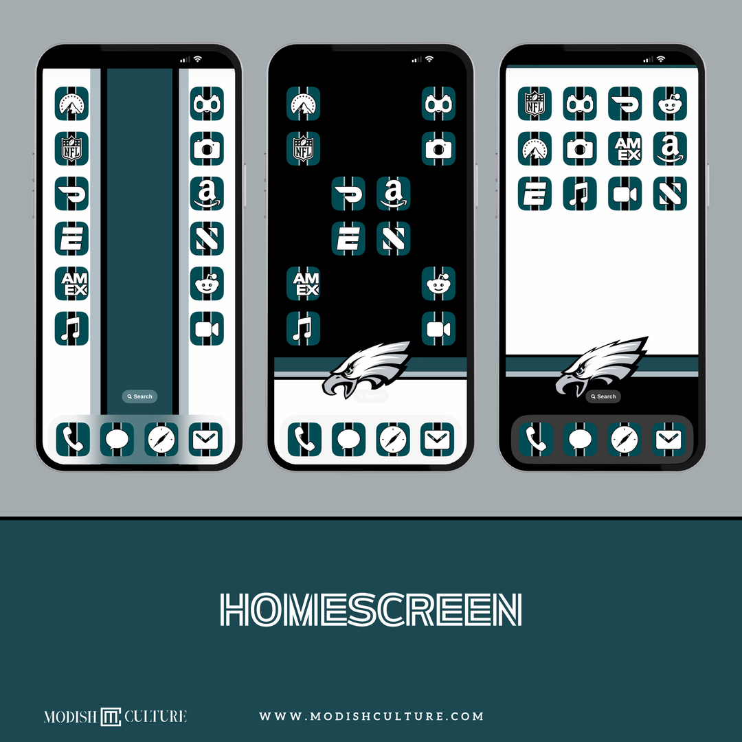 Green Eagles App Icon Theme | Philadelphia Eagles