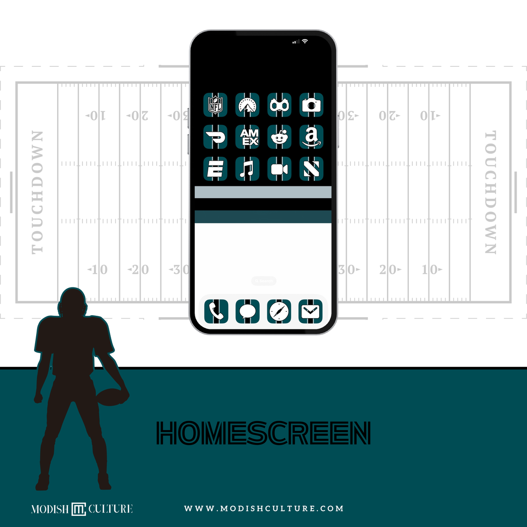 Green Eagles App Icon Theme | Philadelphia Eagles