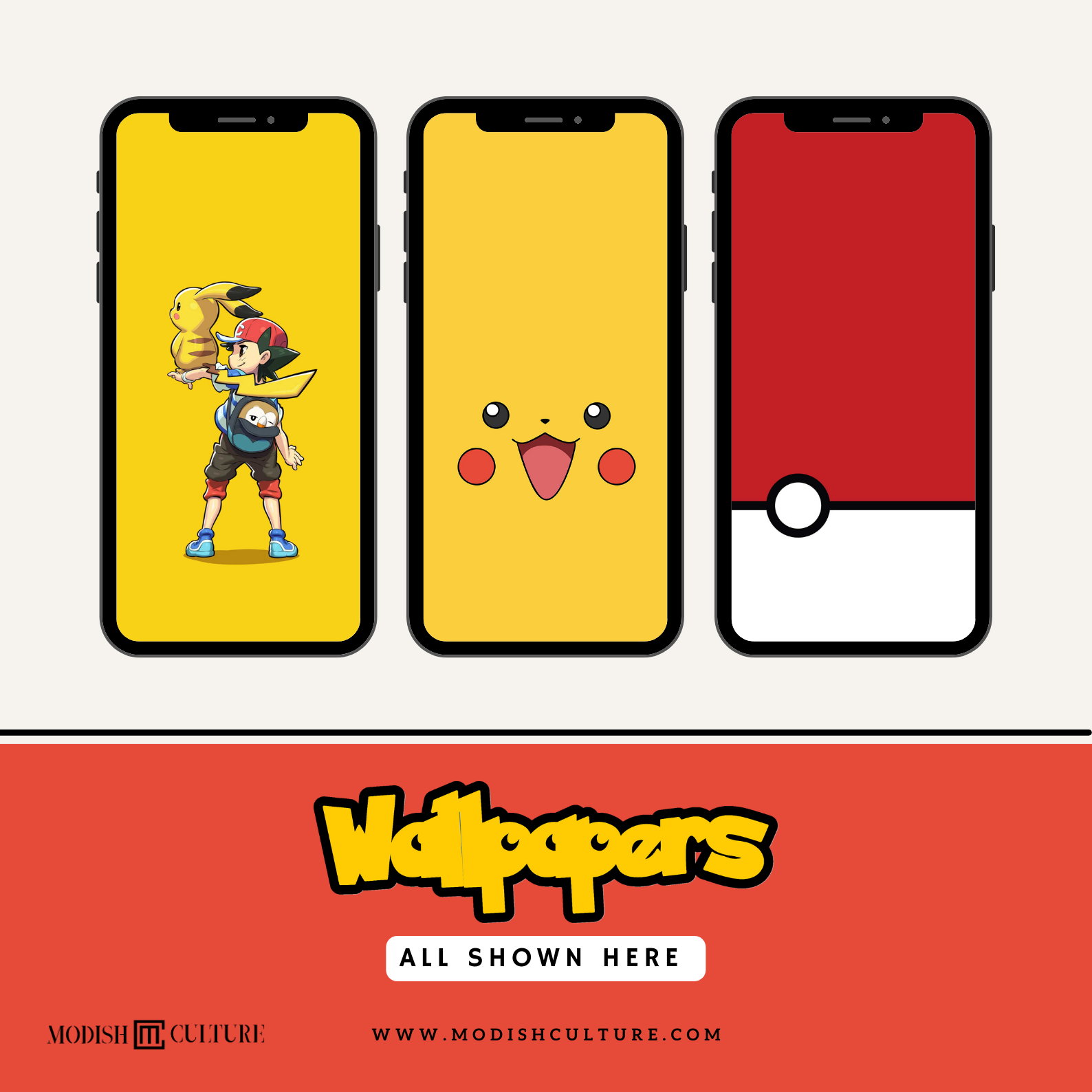 Pokémon iPhone App Icon Theme for iOS14+ – Modish Culture