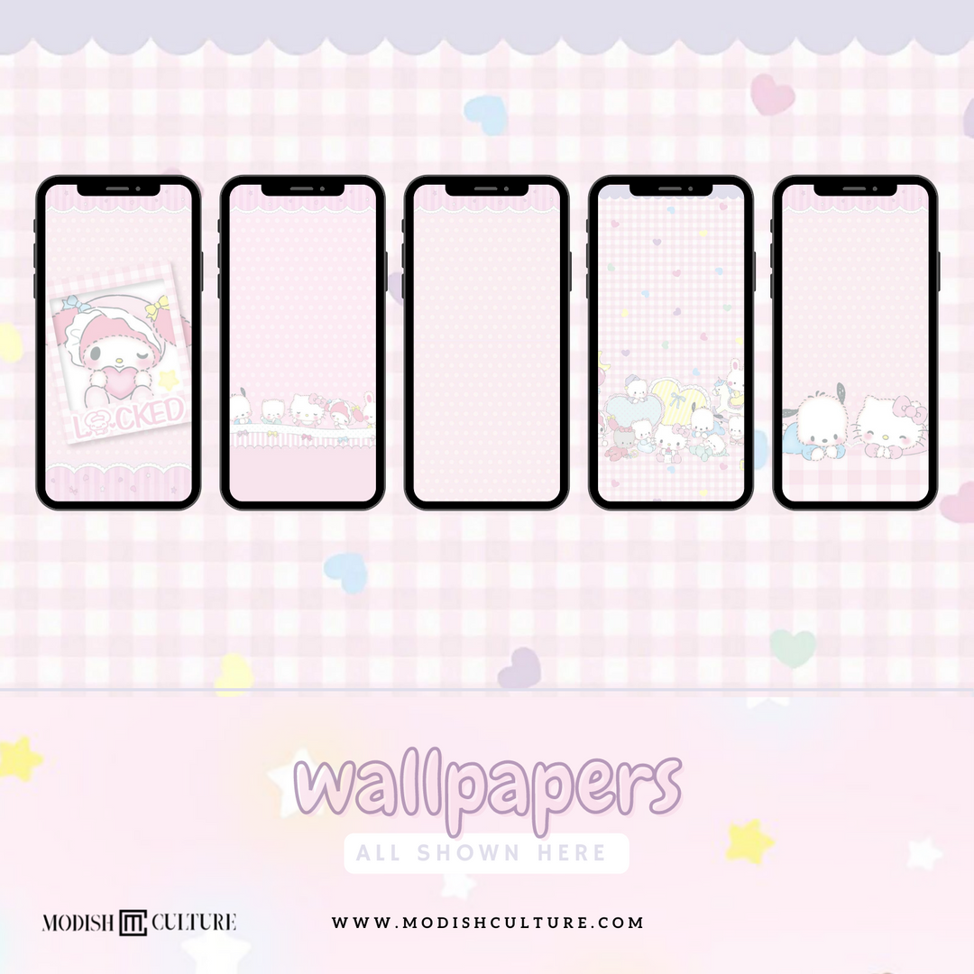 Kawaii Baby Characters iPhone iOS14+ App Icon Theme